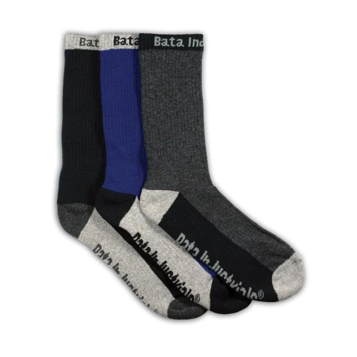 Socks workwear dark 3 pair size 10-14